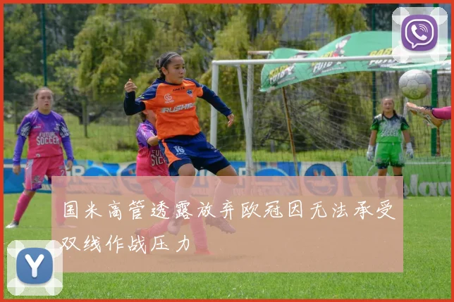 国米高管透露放弃欧冠因无法承受双线作战压力